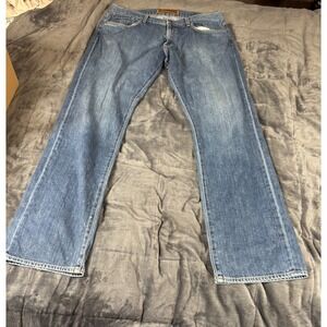 Agave Denim Mens Jeans‎ Size 38 Waterman Boot Cut Blue Denim